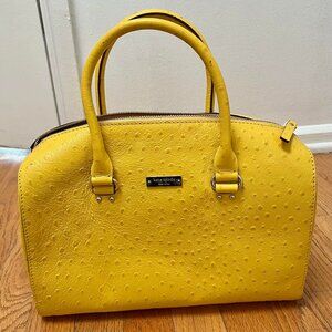 Kate Spade Melinda Satchel in Goldenrod